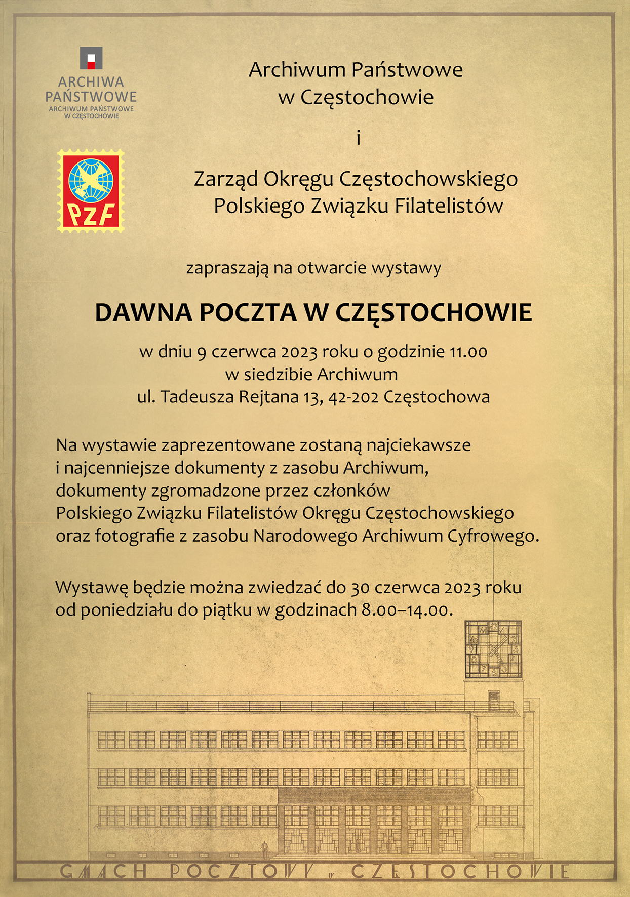 Plakat informacyjny