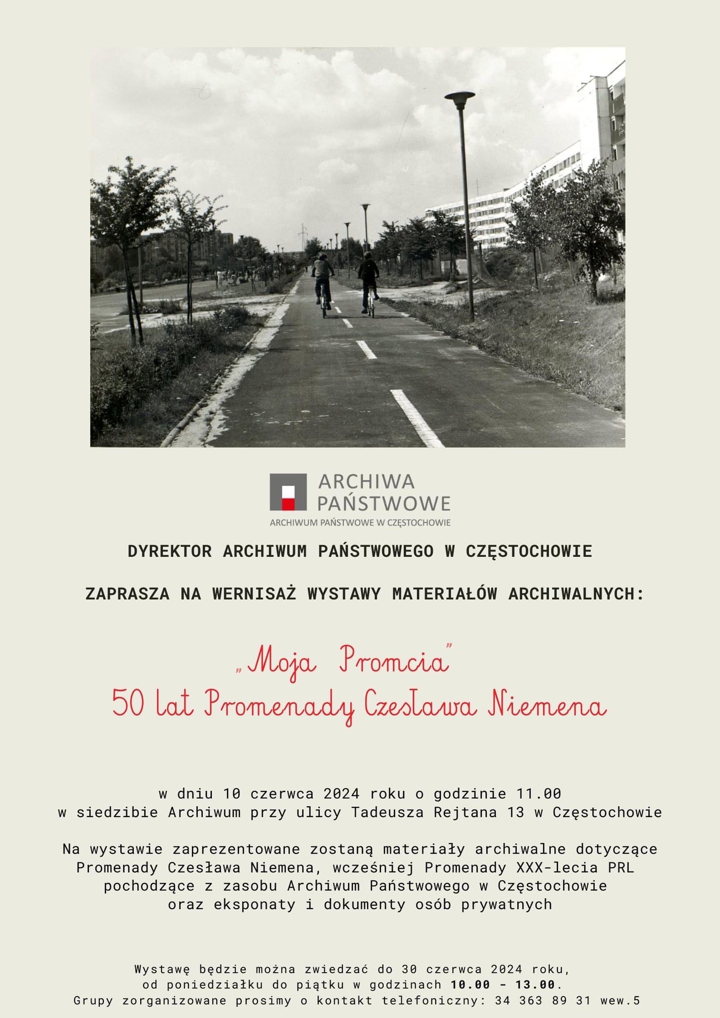Plakat promujący wystawę