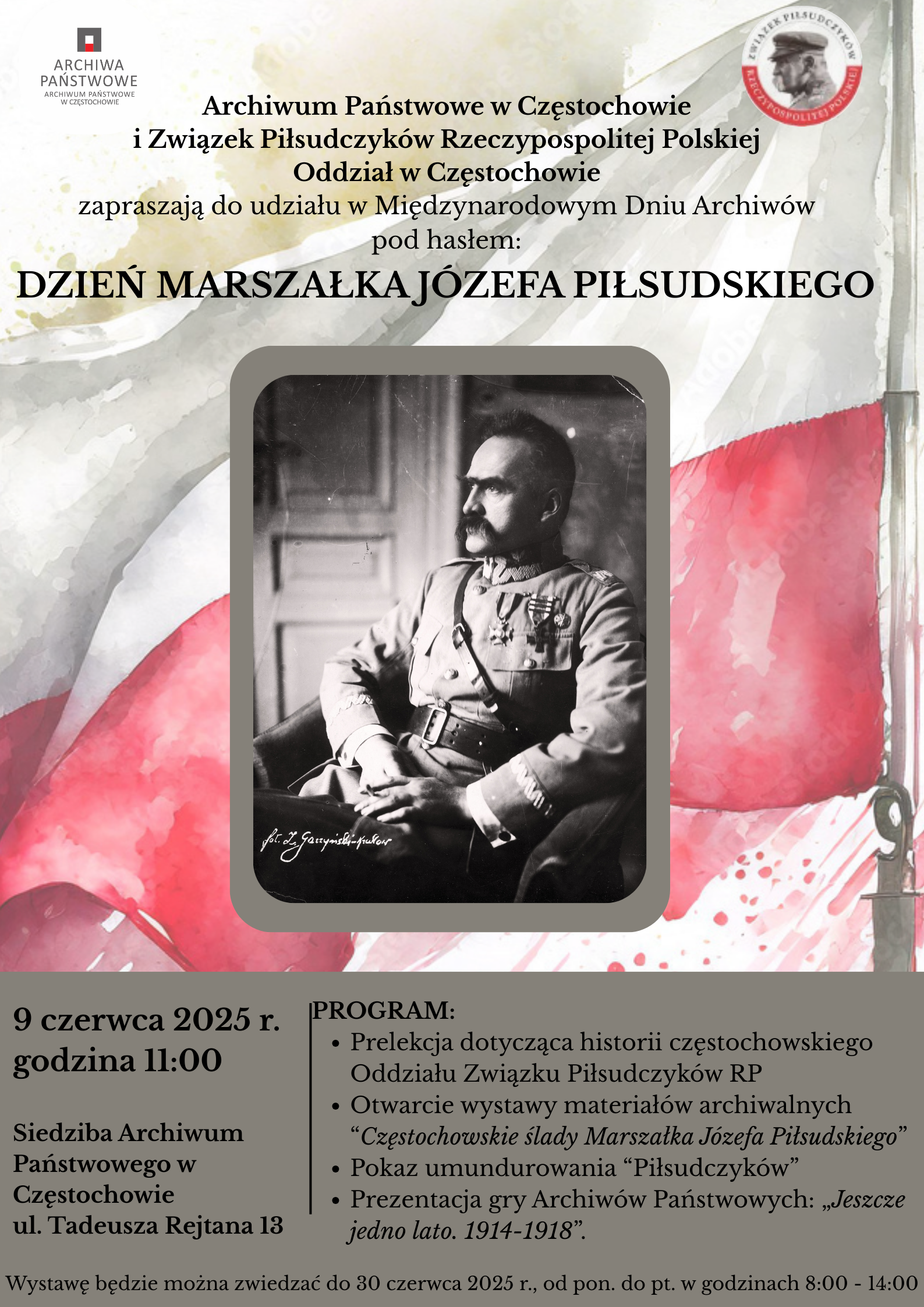 Plakat promujący wystawę